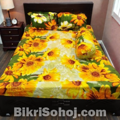 Twill cotton bed sheet